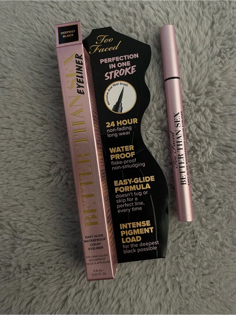 Too Faced Better Than Sex Eyeliner — Deepest Black